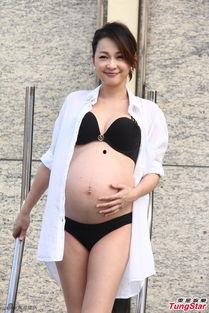 明星比基尼孕肚,孕期时尚与健康的独特魅力